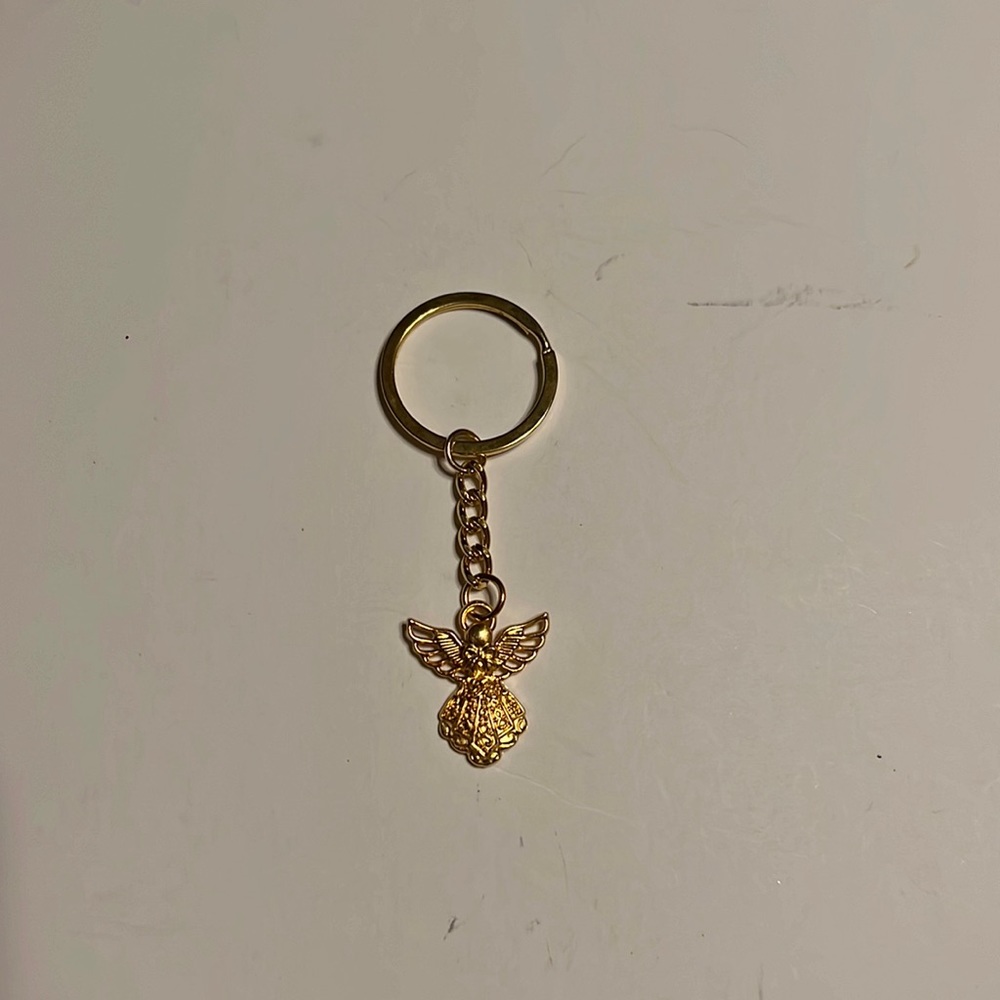 Angel Keychain Bag Charm